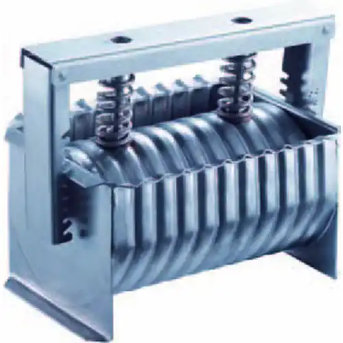 Zertifiziert CNS-Schinkenkocher, L 220 x Ø innen 160 mm, Inhalt 4 - 5 kg, Rollform gerillt mit geraden Kopfseiten, Oberfläche in matter Ausführung, Werkstoff-Nr. 1.4301